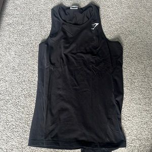 Gymshark Arrival Tank Top Small - Black